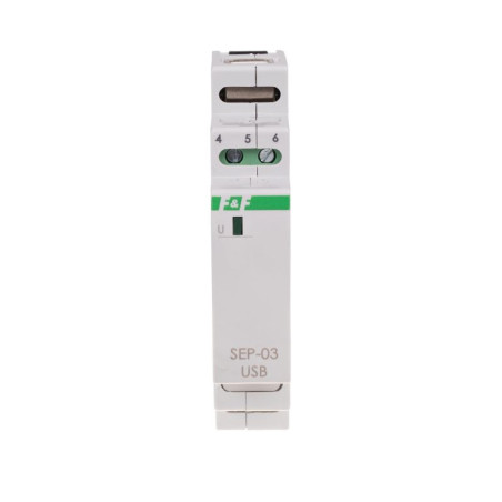 Adaptor Separator de Semnale pentru Șină DIN SEP-03USB | Electronic-mag.ro | Componente Electronice