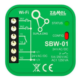 Controler RGB SUPLA Metalic 12-24V IP20 | Electronic-mag.ro | Componente Electronice