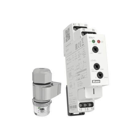 Întrerupător crepuscular pentru şină DIN 230V SPDT IP20 | Electronic-mag.ro | Componente Electronice