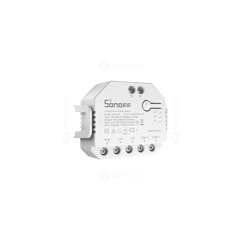 Controler DUALR3 cu 2 Canale 100-240VAC 2,2kW 15A | Electronic-mag.ro | Componente Electronice Controler DUALR3 cu 2 Canale 100-240VAC 2,2kW 15A | Electronic-mag.ro | Componente Electronice
