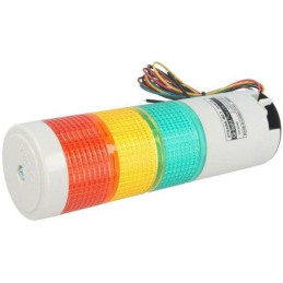 Coloană de Semnalizare LED Roșu/Ambră/Verde 24V | Electronic-mag.ro | Componente Electronice