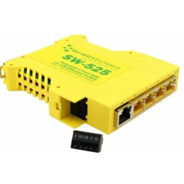 Switch Ethernet 5 Porturi Neadministrabil 44-57VDC | Electronic-mag.ro | Componente Electronice