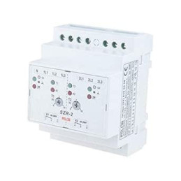 Releu Monitorizare Tensiune DPDT pentru Șină DIN SZR-2 | Electronic-mag.ro | Componente Electronice