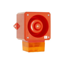 Sirena Luminoasă Acustică 24VDC cu Flash | Electronic-mag.ro | Componente Electronice