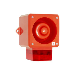 Semnalizator luminos și acustic 24VDC cu sirenă și lumină flash | Electronic-mag.ro | Componente Electronice