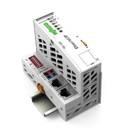Interfață de Rețea RJ45 pentru Șină DIN 24VDC IP20 | Electronic-mag.ro | Componente Electronice