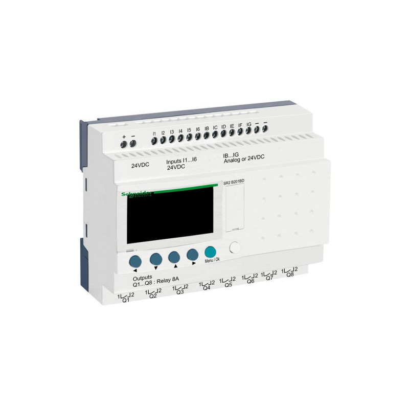 Releu Programabil cu 12 Intrări și 8 Ieșiri | Electronic-mag.ro | Componente Electronice
