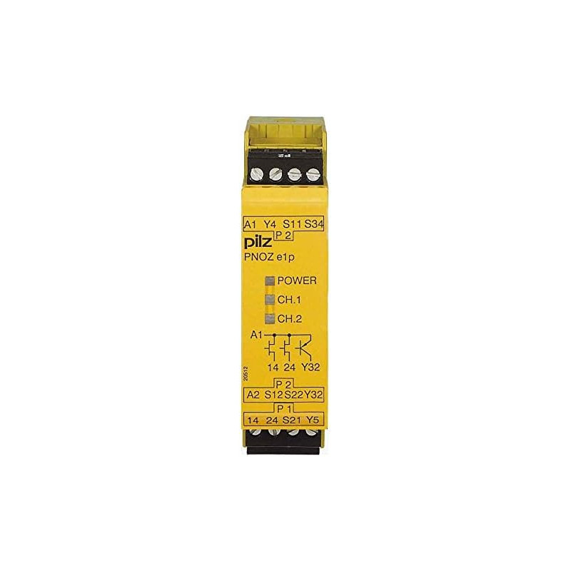 Releu de Siguranță 24VDC PNOZ e1p C | Electronic-mag.ro | Componente Electronice Releu de Siguranță 24VDC PNOZ e1p C | Electronic-mag.ro | Componente Electronice