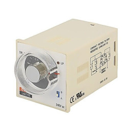 Timer Digital DPDT 0.05s-10min 24-240V AC/DC 250VAC/5A | Electronic-mag.ro | Componente Electronice