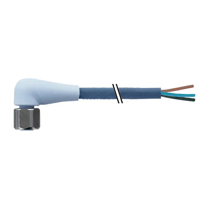 Cablu de Conectare M12 PIN 4 Unghi 10m 250VAC 250VDC | Electronic-mag.ro | Componente Electronice