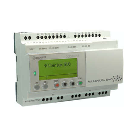 Releu Programabil 16 Intrări 8 Ieșiri pentru Șină DIN | Electronic-mag.ro | Componente Electronice