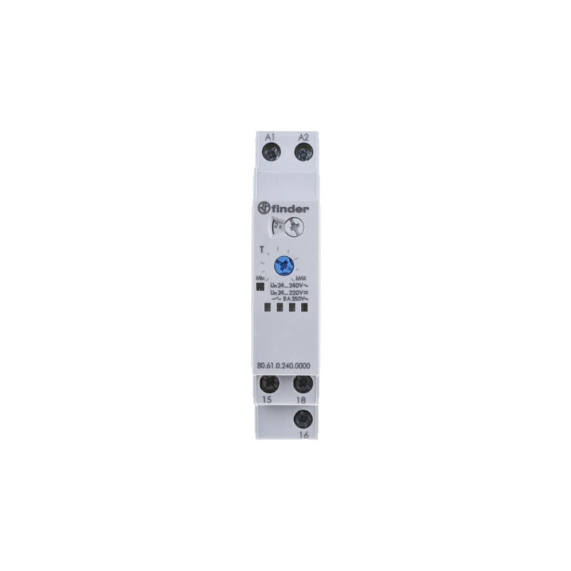 Timer SPDT 0,05s-180s 24-240V pentru șină DIN | Electronic-mag.ro | Componente Electronice Timer SPDT 0,05s-180s 24-240V pentru șină DIN | Electronic-mag.ro | Componente Electronice