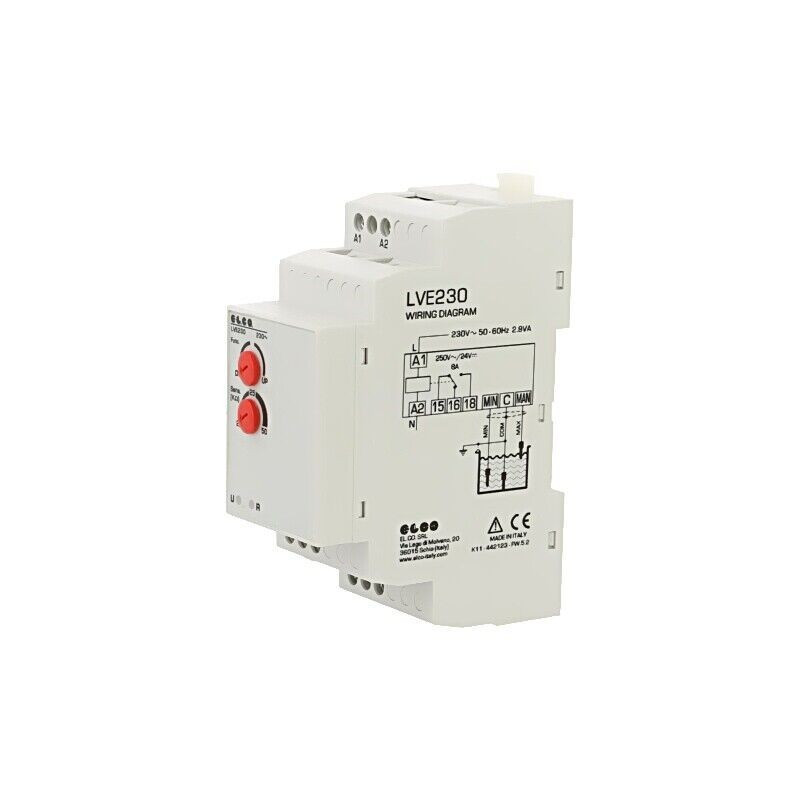 Releu Monitorizare Nivel 230VAC IP40 8A | Electronic-mag.ro | Componente Electronice Releu Monitorizare Nivel 230VAC IP40 8A | Electronic-mag.ro | Componente Electronice