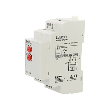 Releu Monitorizare Nivel 230VAC IP40 8A | Electronic-mag.ro | Componente Electronice