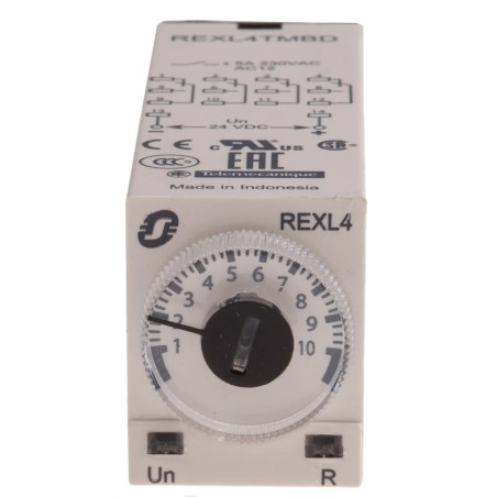 Timer Digital Programabil 0,1s-100h 24VDC 250VAC 5A 4PDT Soclu | Electronic-mag.ro | Componente Electronice