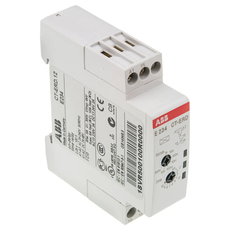 Timer Programabil 0,05s-100h SPDT 250VAC 5A 24-240VAC 24-48VDC | Electronic-mag.ro | Componente Electronice