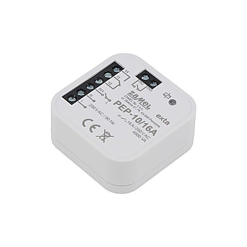 Releu EXTA LIFE Metalic 230VAC IP20 | Electronic-mag.ro | Componente Electronice