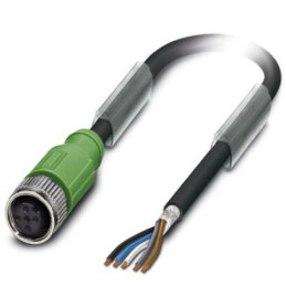 Cablu Conectare M12 5 PIN 1.5m 60VAC 4A PUR | Electronic-mag.ro | Componente Electronice