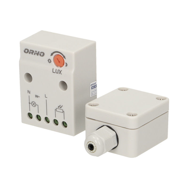 Întrerupător Crepuscular de Perete 230V IP20/IP65 | Electronic-mag.ro | Componente Electronice