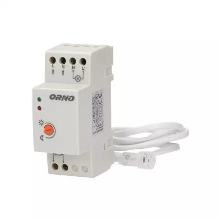 Întrerupător Crepuscular DIN 230V 20A | Electronic-mag.ro | Componente Electronice