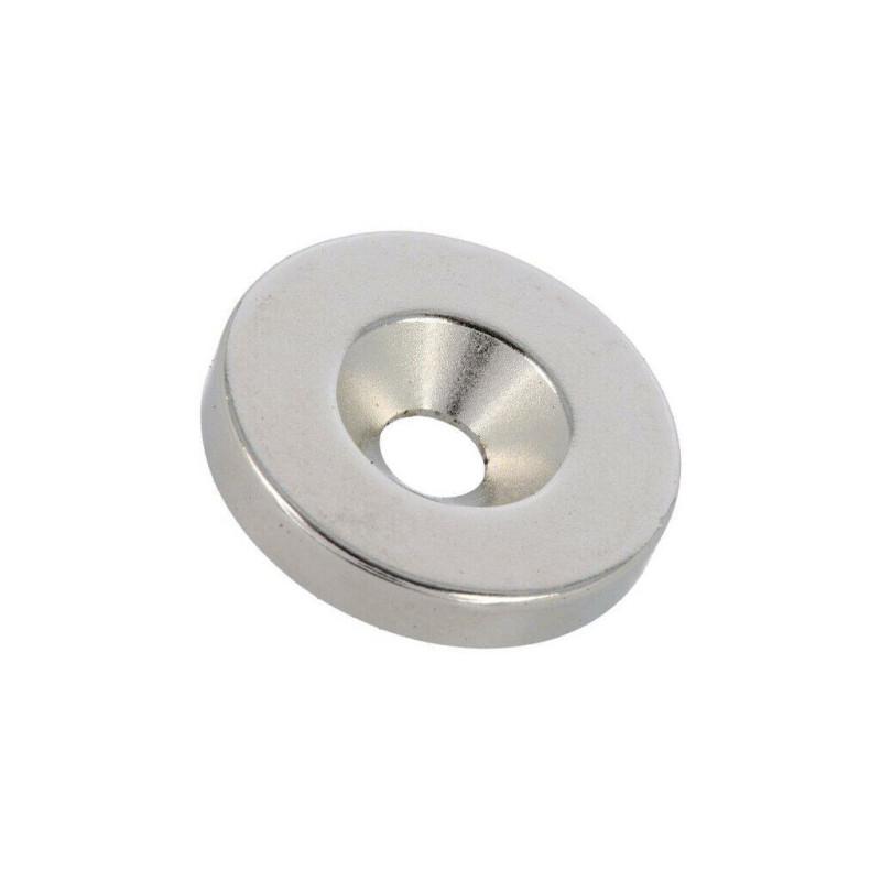 Magnet Neodim Fix 4mm 66N Ø24mm Orificiu 5.5mm | Electronic-mag.ro | Componente Electronice Magnet Neodim Fix 4mm 66N Ø24mm Orificiu 5.5mm | Electronic-mag.ro | Componente Electronice
