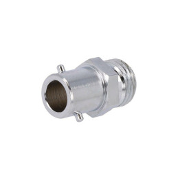 Conector baionetă alamă nichel 12,3mm | Electronic-mag.ro | Componente Electronice