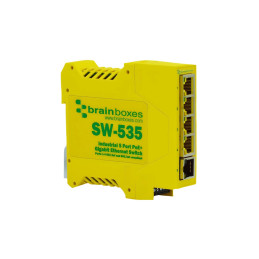 Switch PoE Ethernet neadministrabil - 4 porturi | Electronic-mag.ro | Componente Electronice