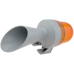 Semnalizator portocaliu luminos și acustic IP65 | Electronic-mag.ro | Componente Electronice