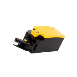 Limitator cursă manetă R 20mm, rolă din plastic Ø13mm 6A - Manetă cu limitator de cursă | Electronic-mag.ro | Componente Electronice