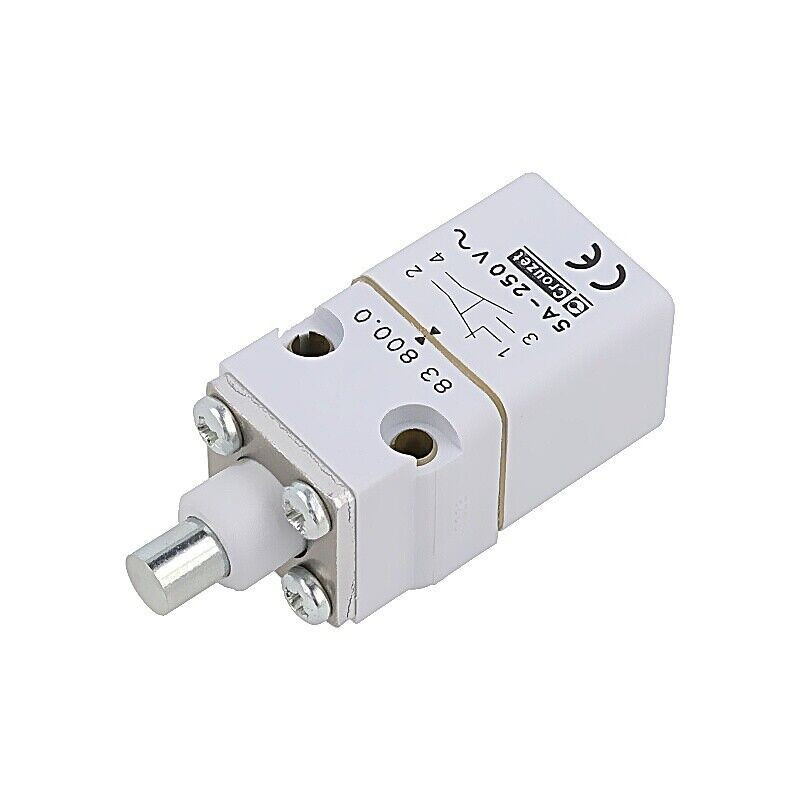 Limitator cursă bolt Ø8mm SPDT 5A max.250VAC IP65 -10÷70°C | Electronic-mag.ro | Componente Electronice