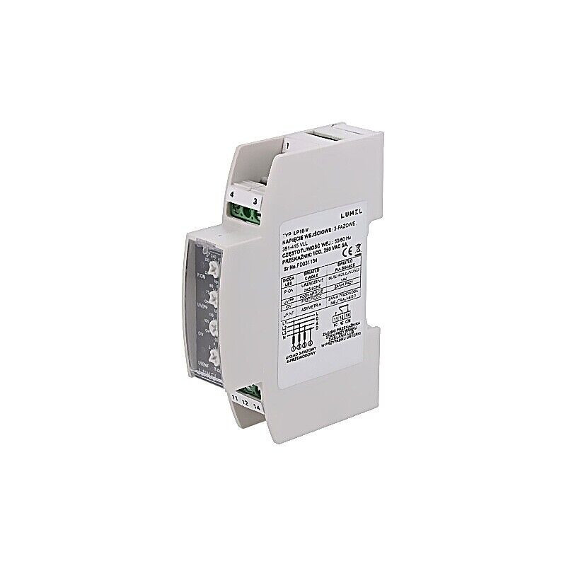 Releu de monitorizare a tensiunii pentru şină DIN | Electronic-mag.ro | Componente Electronice
