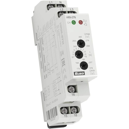 Releu de monitorizare a tensiunii DIN | Electronic-mag.ro | Componente Electronice
