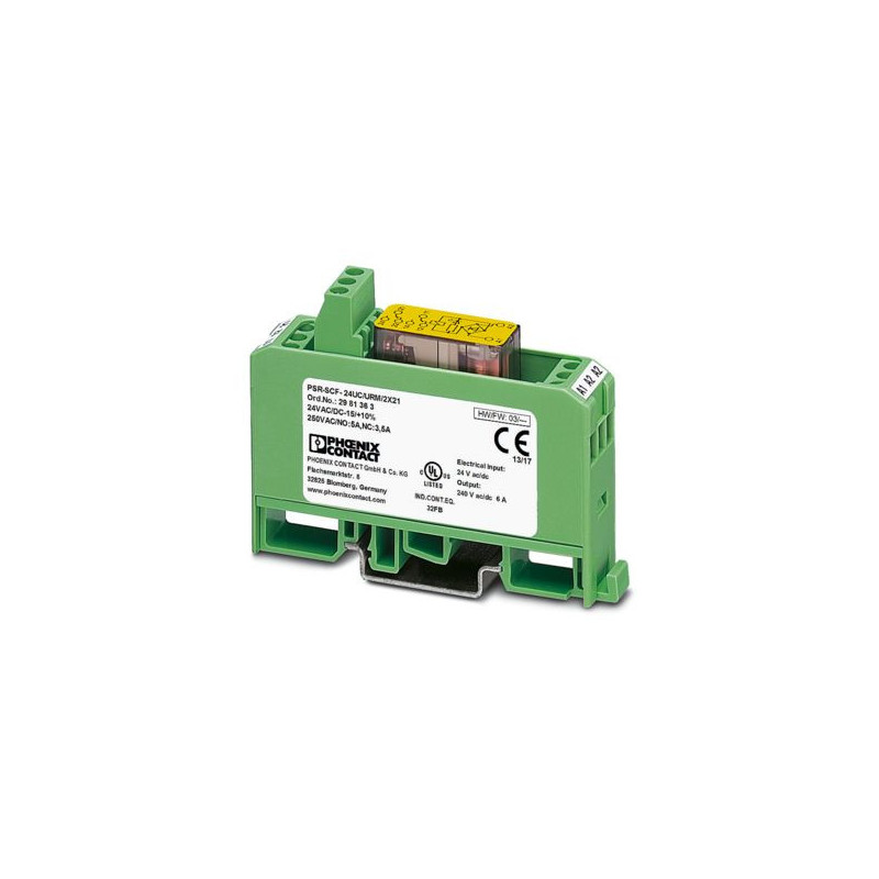 Releu de siguranță 24VAC/24VDC - 1 canal | Electronic-mag.ro | Componente Electronice