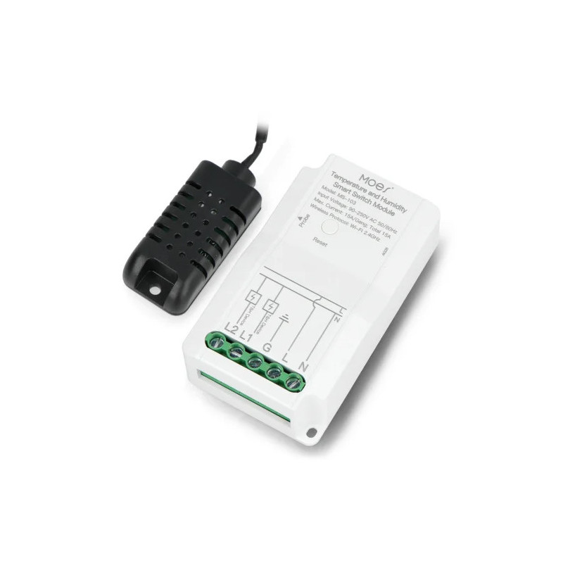 Senzor de temperatură wireless WIFI pentru Moes | Electronic-mag.ro | Componente Electronice