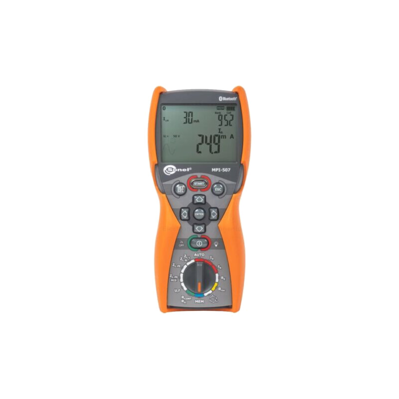 Aparat de măsură: pentru instalaţii electrice; LCD; VAC: 0÷500V Aparat de măsură: pentru instalaţii electrice; LCD; VAC: 0÷500V