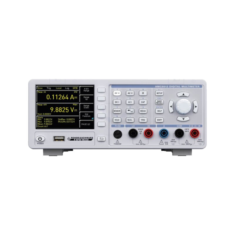 Multimetru de masă; LCD TFT; 5,75 cifre; I DC: 20mA,200mA,2A,10A Multimetru de masă; LCD TFT; 5,75 cifre; I DC: 20mA,200mA,2A,10A