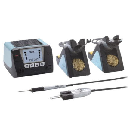 Staţie de lipit; Putere staţie: 150W; 100÷450°C; ESD; Afişaj: LCD