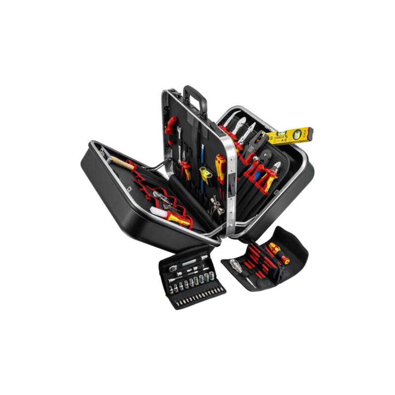 Kit: utilizare generală; pentru electricieni; valijoară; 63buc.