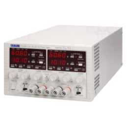 Alimentator: de laborator; pulsatoriu,multicanal; 0÷60VDC; 0÷10A