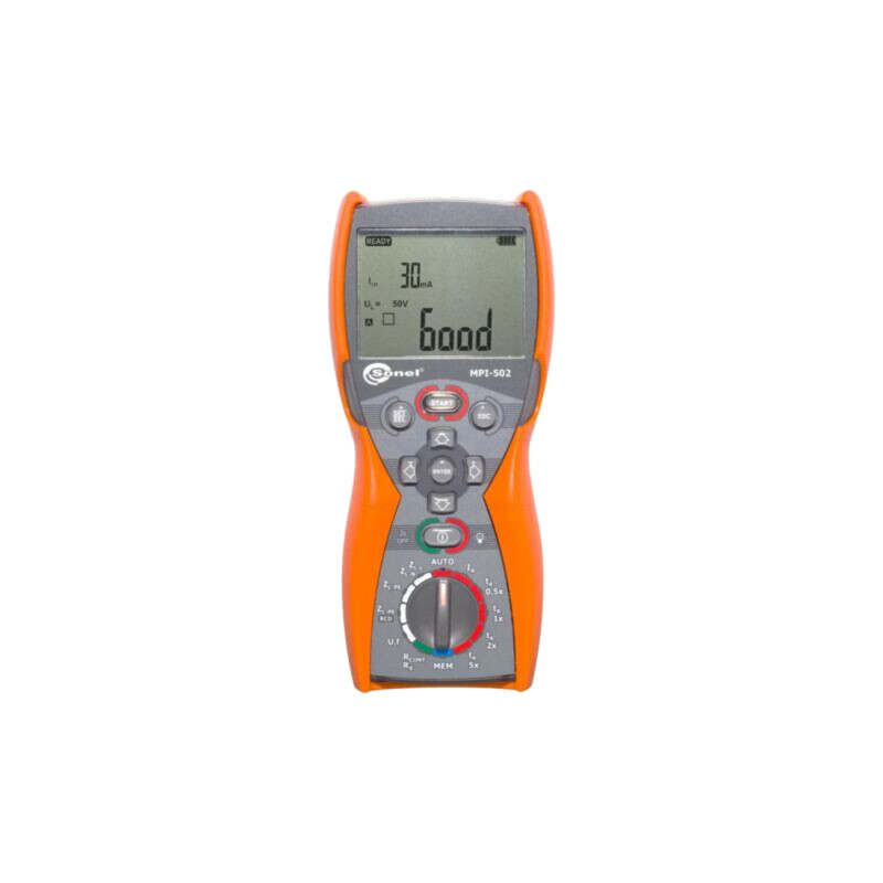 Aparat de măsură: pentru instalaţii electrice; LCD; VAC: 0÷500V