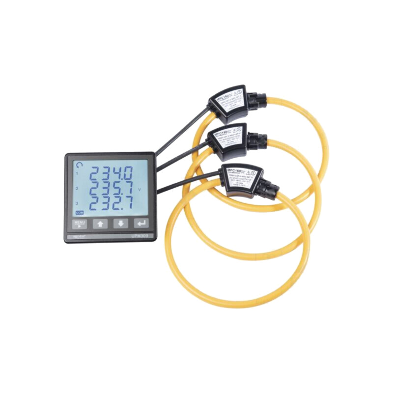Aparat de măsură: analizor calitate energie; pe panou; LCD; IP20 Aparat de măsură: analizor calitate energie; pe panou; LCD; IP20