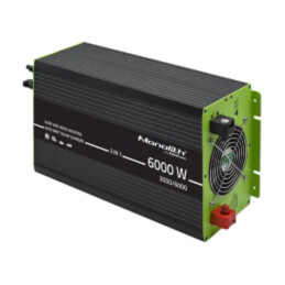 Convertor: DC/AC; 12VDC; 230VAC; 225x470x150mm; Intr: cabluri; 87%