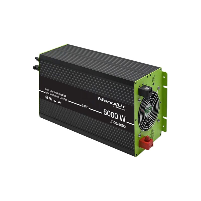 Convertor: DC/AC; 12VDC; 230VAC; 225x470x150mm; Intr: cabluri; 87% Convertor: DC/AC; 12VDC; 230VAC; 225x470x150mm; Intr: cabluri; 87%
