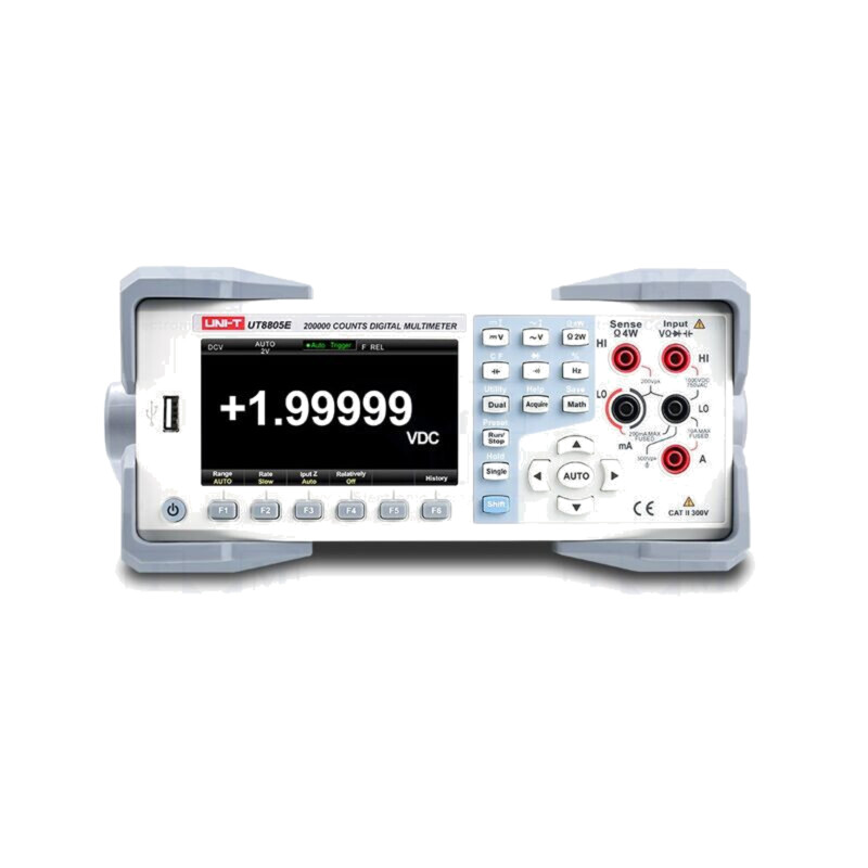 Multimetru de masă; LCD 4,3"; 5,5 cifre (200000); Ilum: da Multimetru de masă; LCD 4,3"; 5,5 cifre (200000); Ilum: da