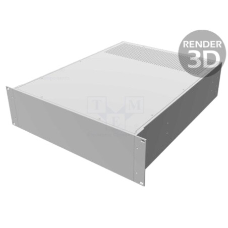 Carcasă: stand de montare; Standard: 19"; 3U; Z: 133mm; X: 422mm