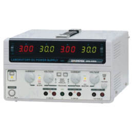 Alimentator: de laborator; liniar,multicanal; 0÷30VDC; 0÷3A; 0÷3A