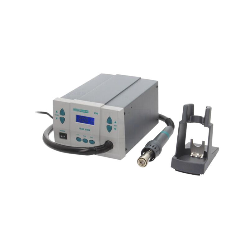 Staţie cu aer cald; digitală,din butoane; 1000W; 100÷500°C; ESD Staţie cu aer cald; digitală,din butoane; 1000W; 100÷500°C; ESD