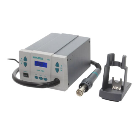 Staţie cu aer cald; digitală,din butoane; 1000W; 100÷500°C; ESD