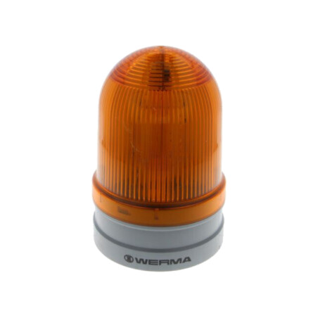 Semnalizator: luminos; lumină rotativă; portocalie; 12÷24VDC