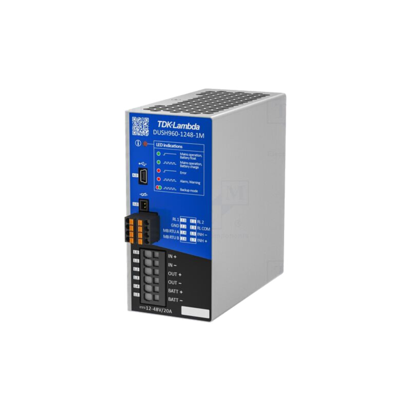Modul: cu buffer; pentru şină DIN; 960W; 12÷48VDC; 20A; 12÷48VDC Modul: cu buffer; pentru şină DIN; 960W; 12÷48VDC; 20A; 12÷48VDC